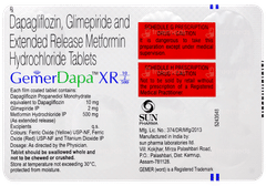 Gemer Dapa Xr 10/2/500 Tablet 7 Gemer Dapa Xr 10/2/500 Tablet 7