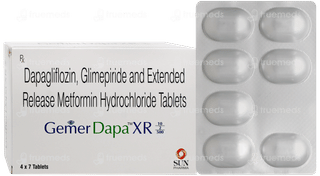 Gemer Dapa Xr 10/2/500 Tablet 7