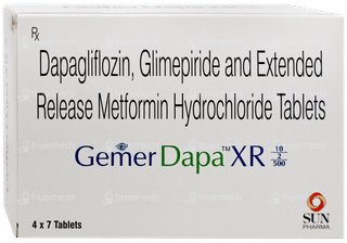 Gemer Dapa Xr 10/2/500 Tablet 7