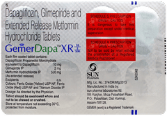 Gemer Dapa Xr 10/2/500 Tablet 7 Gemer Dapa Xr 10/2/500 Tablet 7