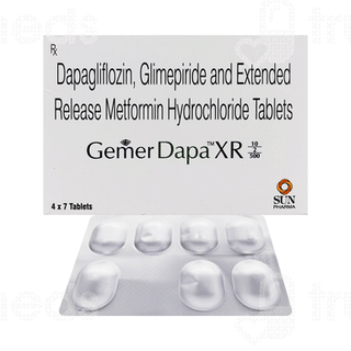 Gemer Dapa Xr 10/2/500 Tablet 7