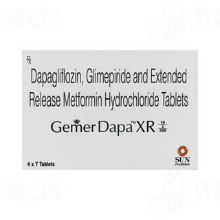 Gemer Dapa Xr 10/2/500 Tablet 7
