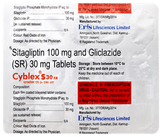 Cyblex S 30 Xr Tablet 15