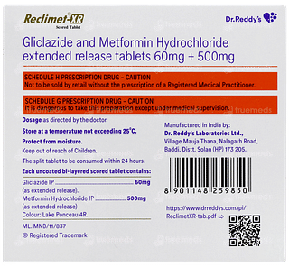 Reclimet Xr Tablet 15