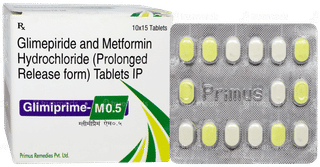Glimiprime M 0.5 Tablet 15