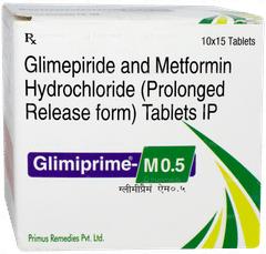 Glimiprime M 0.5 Tablet 15