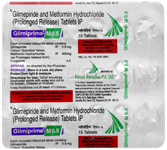 Glimiprime M 0.5 Tablet 15