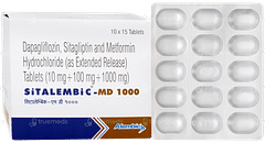 Sitalembic Md 1000 Tablet 15