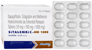 Sitalembic Md 1000 Tablet 15