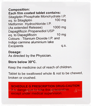 Sitalembic Md 1000 Tablet 15