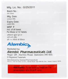 Sitalembic Md 1000 Tablet 15 Sitalembic Md 1000 Tablet 15