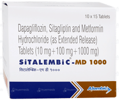 Sitalembic Md 1000 Tablet 15 Sitalembic Md 1000 Tablet 15