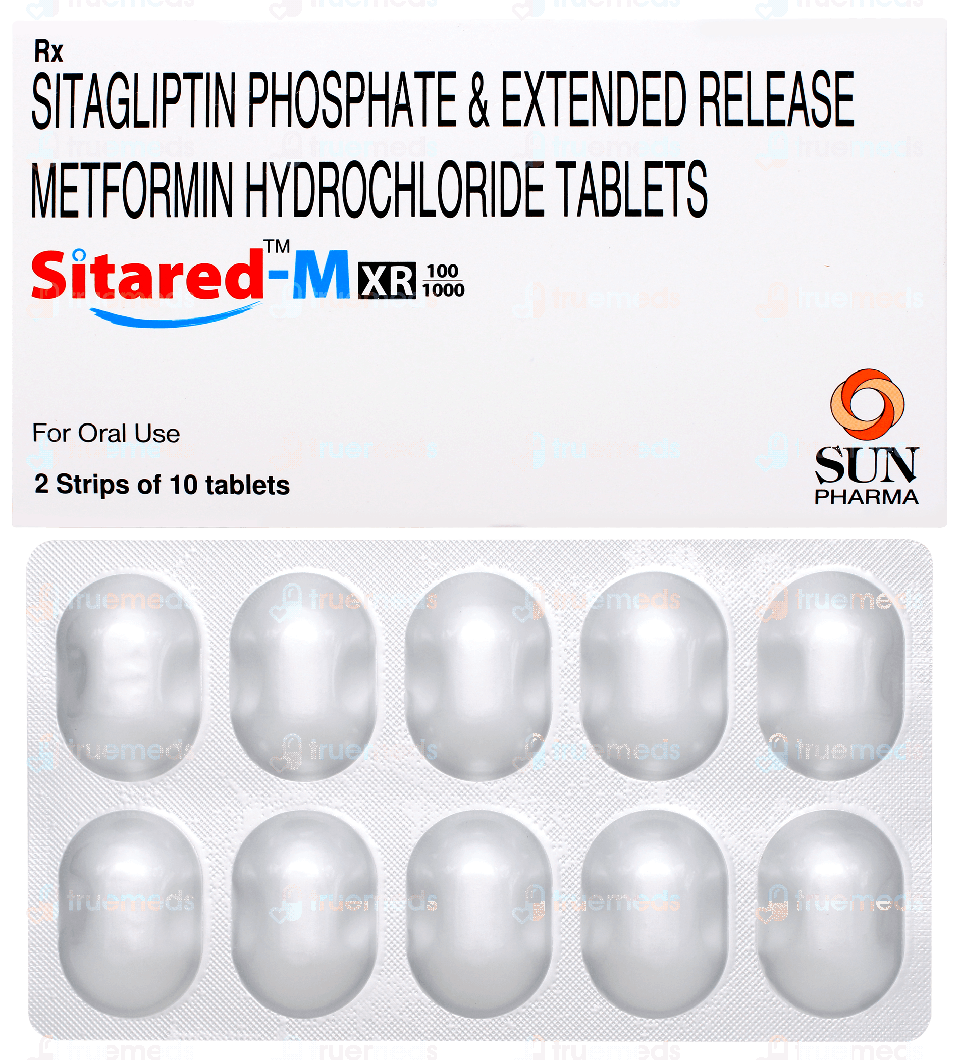Sitered Sitared M Xr 100/1000 Mg Tablet: Uses, Side Effects, Price & Substitutes