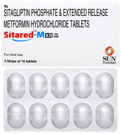 Sitared M Xr 100/1000 Tablet 10
