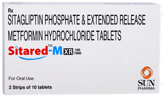 Sitared M Xr 100/1000 Tablet 10