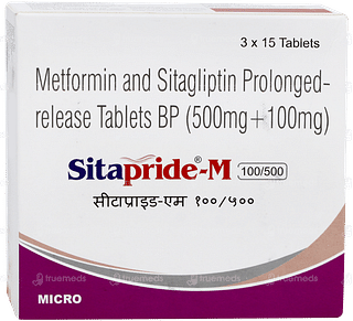 Sitapride M 100/500 Tablet Pr 15