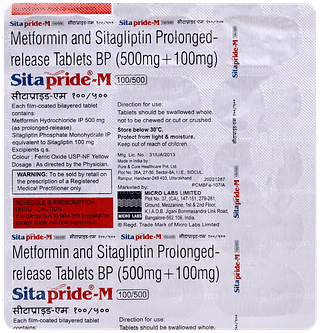 Sitapride M 100/500 Tablet Pr 15
