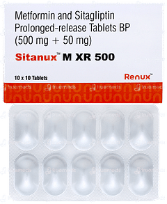 Sitanux M Xr 500 Tablet 10