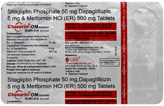 Ctasorin Dm 50/5/500mg Tablet 10