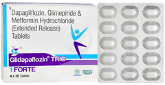 Glidapaflozin Trio 1 Forte Tablet 15
