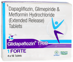 Glidapaflozin Trio 1 Forte Tablet 15
