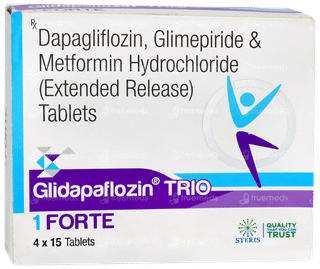 Glidapaflozin Trio 1 Forte Tablet 15