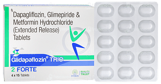 Glidapaflozin Trio 2 Forte Tablet 15