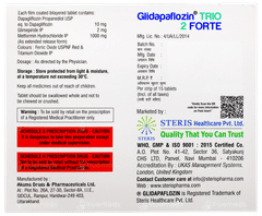 Glidapaflozin Trio 2 Forte Tablet 15