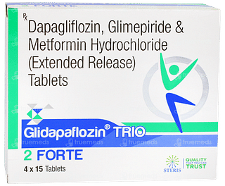 Glidapaflozin Trio 2 Forte Tablet 15