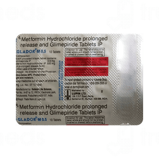 Glador M 0.5 Tablet 10