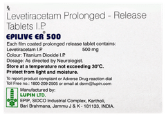 Epilive Er 500 Tablet 10