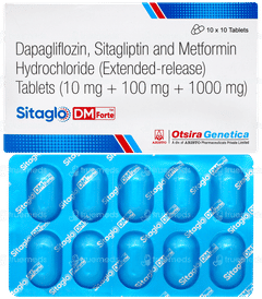 Sitaglo Dm Forte Tablet 10