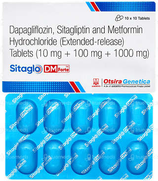 Sitaglo Dm Forte Tablet 10