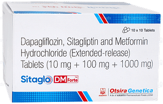 Sitaglo Dm Forte Tablet 10