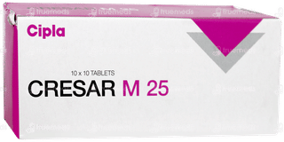 Cresar M 25 Tablet 10