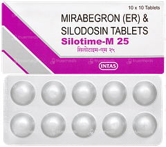 Silotime M 25 Tablet 10