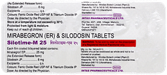 Silotime M 25 Tablet 10