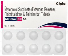 Metolar 3d 50 Tablet 10