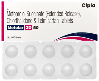 Metolar 3d 50 Tablet 10