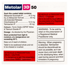 Metolar 3d 50 Tablet 10
