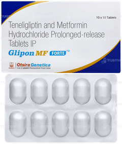 Glipon Mf Forte Tablet Pr 10