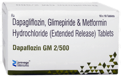 Dapaflozin GM 2/500 Tablet 10 Dapaflozin GM 2/500 Tablet 10