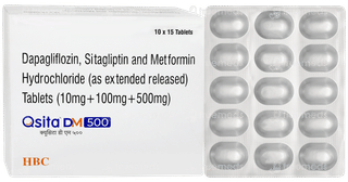 Qsita Dm 500 Tablet 15