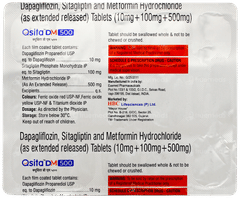 Qsita Dm 500 Tablet 15 Qsita Dm 500 Tablet 15