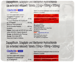 Qsita Dm 500 Tablet 15