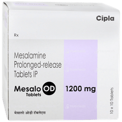 Mesalo Od 1200mg Tablet Pr 10 Mesalo Od 1200mg Tablet Pr 10