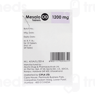Mesalo Od 1200mg Tablet Pr 10
