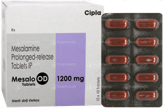 Mesalo Od 1200Mg Tablet Pr 10