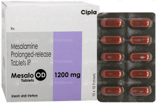 Mesalo Od 1200Mg Tablet Pr 10