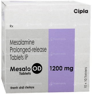 Mesalo Od 1200Mg Tablet Pr 10